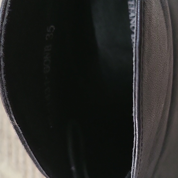 Stephano Lompas made in Italy black leather booties - Picture 9 of 10